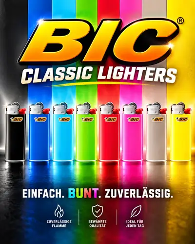 BIC Classic Feuerzeuge
